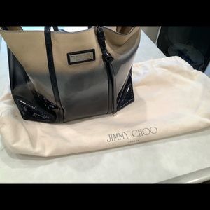 Jimmy Choo tote. Authentication card and Dust bag included. Great condition!